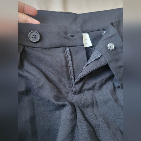 H&M Black Wide-Leg Trousers - Picture 9 of 12